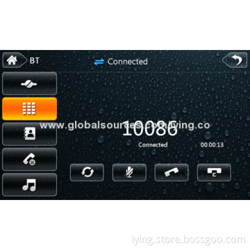 Newest 7-inch Touch Screen Car DVD Player for Toyota Corolla 2014 with GPS Navigation